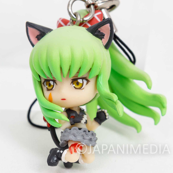Code Geass Code Black C.C. Figure Strap w/Stand Banpresto JAPAN Japanimedia Store FRONT
