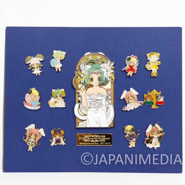 Di Gi Charat Metal Pins Set 5ht Anniversary Limited JAPAN ANIME GAMERS Japanimedia Store FRONT