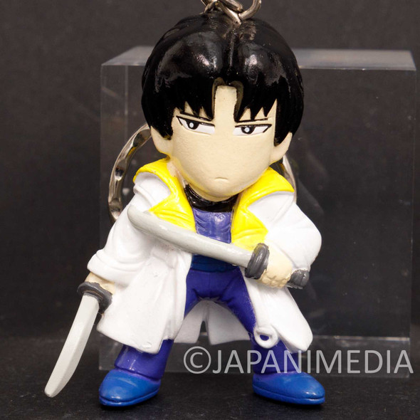 Rurouni Kenshin Aoshi Shinomori Figure Keychain JAPAN Japanimedia Store FRONT