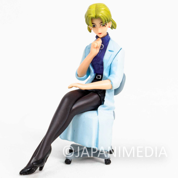 Evangelion Ritsuko Akagi Mini Figure BANDAI JAPAN ANIME MANGA Japanimedia Store FRONT