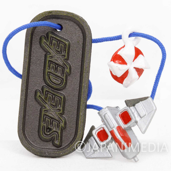 RARE! EXED EXES Savage Bees Colonel & Yashichi Small Figure Plate Strap Capcom Japanimedia Store FRONT