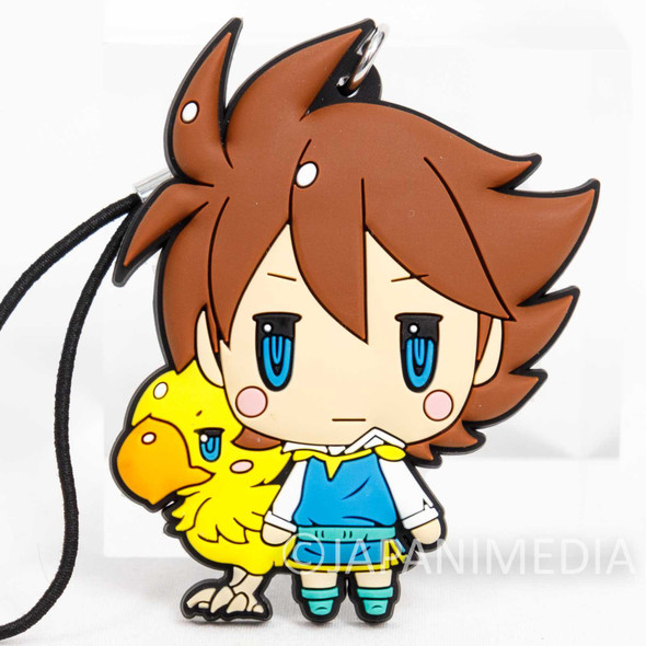Final Fantasy Bartz Klauser Chocobo Mascot Rubber Strap JAPAN SQUARE ENIX Japanimedia Store FRONT
