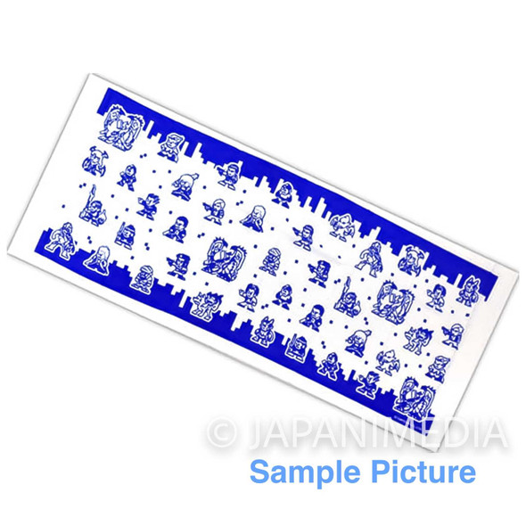 Capcom Dot Character Design Cloth Cotton 100% Megaman Morrigan GAME Japanimedia Store FRONT