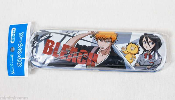 BLEACH Can Pen Case Showa Note Ichigo Rukia Kon JAPAN ANIME MANGA JUMP Japanimedia Store FRONT