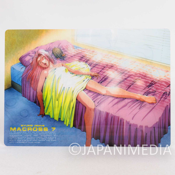 Macross 7 Mylene Jenius Picture Plastic Pencil Board Pad Shitajiki JAPAN Japanimedia Store FRONT