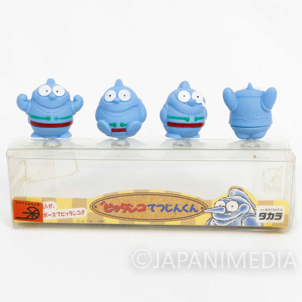 Gigantor Tetsujin 28 Deformed Mini Figure with Sucker 4pc Set TAKARA JAPAN Japanimedia Store FRONT