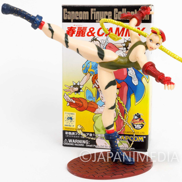 Street Fighter 2 Cammy Kick Green ver Capcom Figure Collection Japanimedia Store FRONT