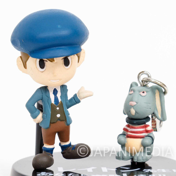Professor Layton Luke & Subject 3 Small Figure Nintendo DS GAME JAPAN Japanimedia Store FRONT