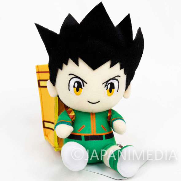 HUNTER x HUNTER Gon Freecss Plush Doll w/Accessory Case JAPAN ANIME MANGA Japanimedia Store FRONT