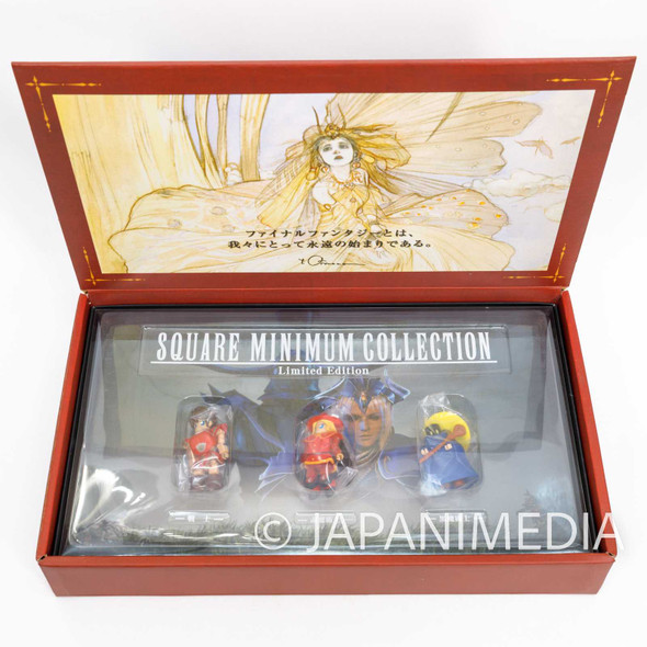 Final Fantasy figure 3pc set Square Enix Minimum Collection Limited JAPAN Japanimedia Store FRONT