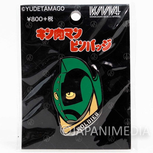 Kinnikuman Soldier Metal Pins JAPAN ULTIMATE MUSCLE Japanimedia Store FRONT
