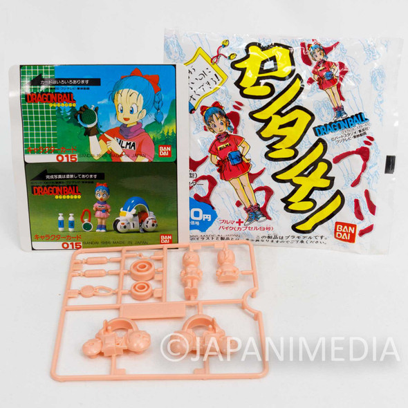 Retro RARE! Dragon Ball Bulma Plastic Model Kit BANDAI JAPAN JUMP Japanimedia Store FRONT
