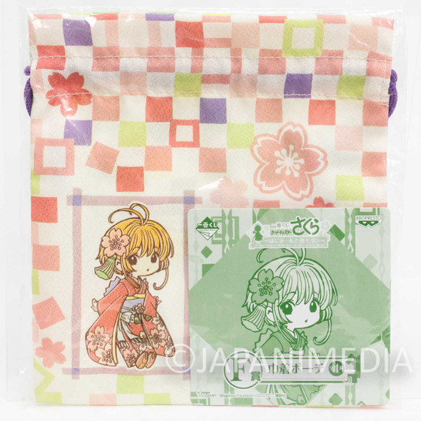 Cardcaptor Sakura Syaoran Li Drawstring Bag CLAMP JAPAN ANIME Japanimedia Store FRONT