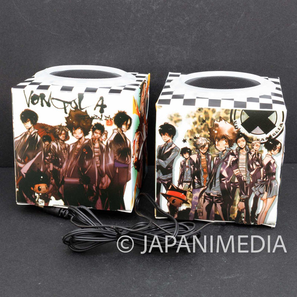 RARE! Katekyo Hitman REBORN! Box type Stereo Speaker JAPAN ANIME Japanimedia Store FRONT