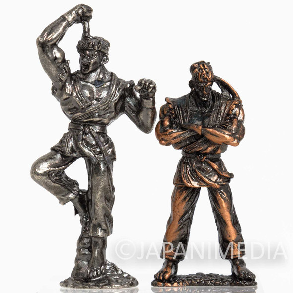 Street Fighter 2 RYU Small Metal Figure 2pc Set CAPCOM JAPANA GAME Japanimedia Store FRONT