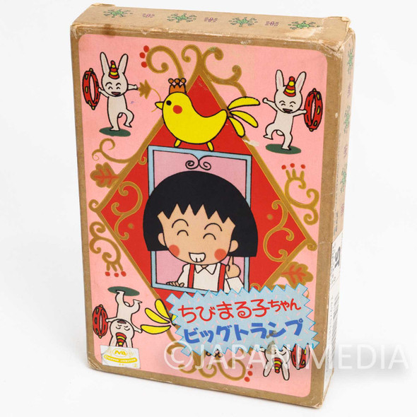 Retro Rare Chibi maruko Chan Big Playing Cards Trump JAPAN ANIME Japanimedia Store FRONT