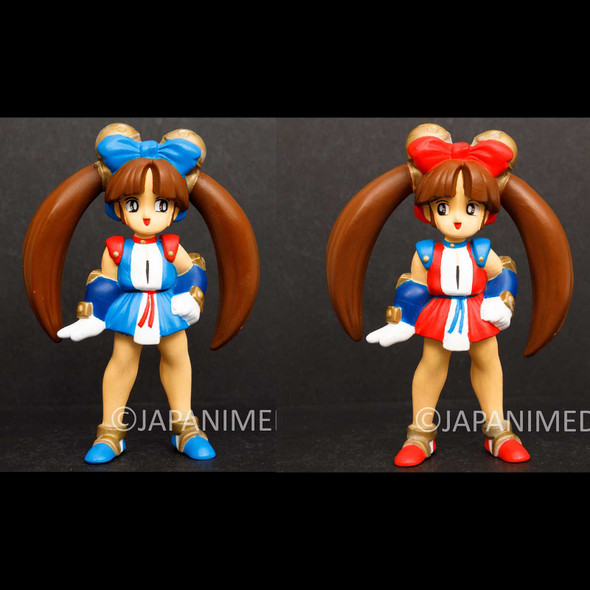 Retro RARE! Ragnagard Chichi and Nene Figure Shinouken SEGA SATURN Japanimedia Store FRONT