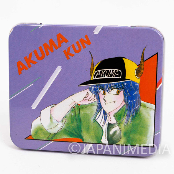 Retro RARE! Akuma-kun ni Onegai Can Case SAKI HIWATARI BITTER Japanimedia Store FRONT