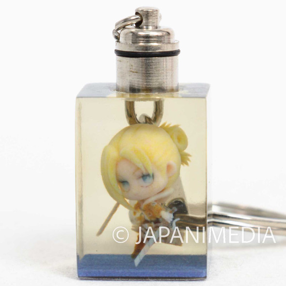 Attack on Titan Annie Leonhart Mini Figure in Light up Cube Keychain JAPAN Japanimedia Store FRONT