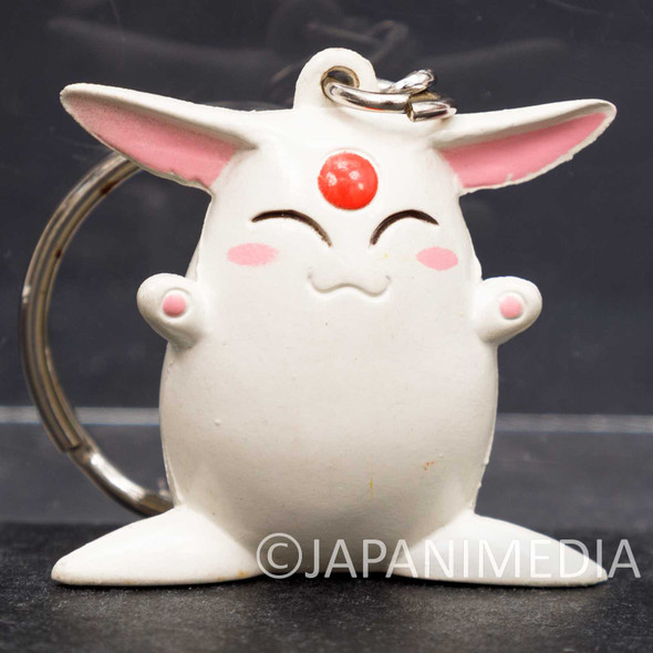 Retro Magic Knight Rayearth Mokona Mini Figure Keychain CLAMP Japanimedia Store FRONT