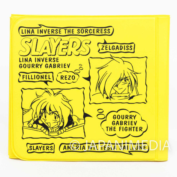 Slayers Lina Inverse Gourry Gabriev CD Disk Case Holder Japanimedia Store FRONT