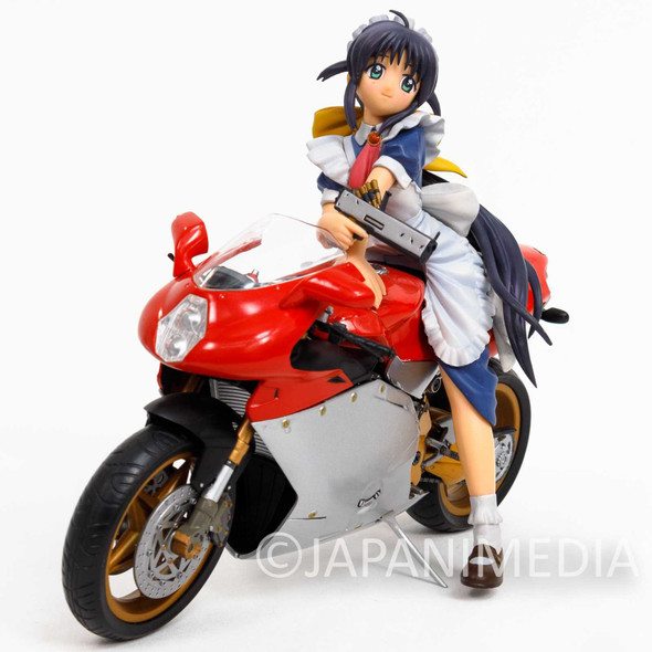 Mahoromatic Mahoro Andou with Motorcycle Figure 1/12 Scale Kotobukiya GAINAX Japanimedia Store FRONT
