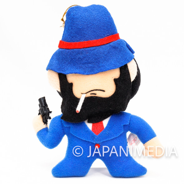 Retro RARE! Lupin the 3rd Daisuke Jigen Plush Doll 8" Japan | Japanimedia Store
Front