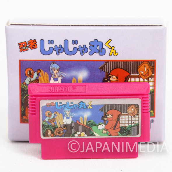 Ninja Jajamaru Kun Jaleco Plastic Cassette Pins Collection FAMICOM NEC Japanimedia Store FRONT