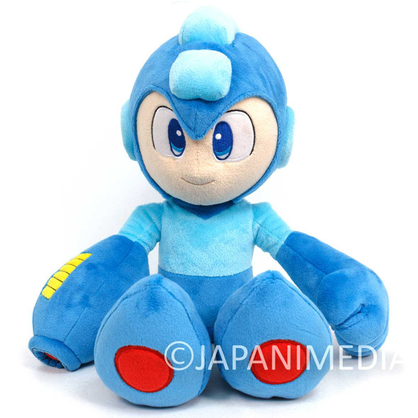 RARE! MEGA MAN Plush Doll JAPAN GAME CAPCOM ROCKMAN Japanimedia Store FRONT