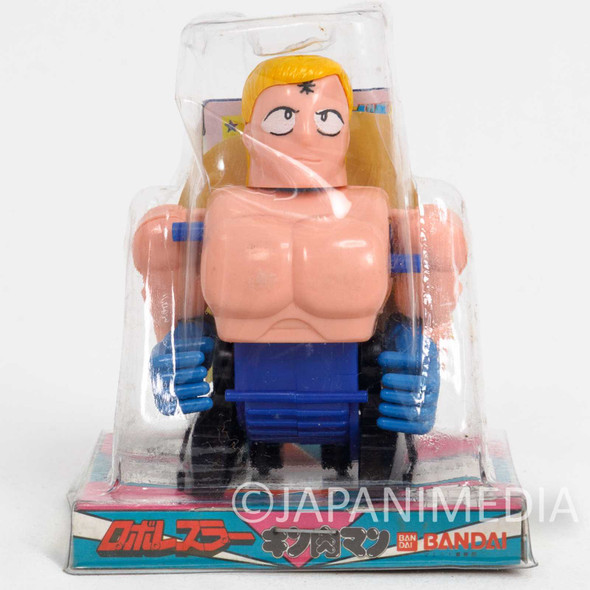 Retro RARE! Kinnikuman Robo Wrestler Figure Terry Man BANDAI Japanimedia Store FRONT