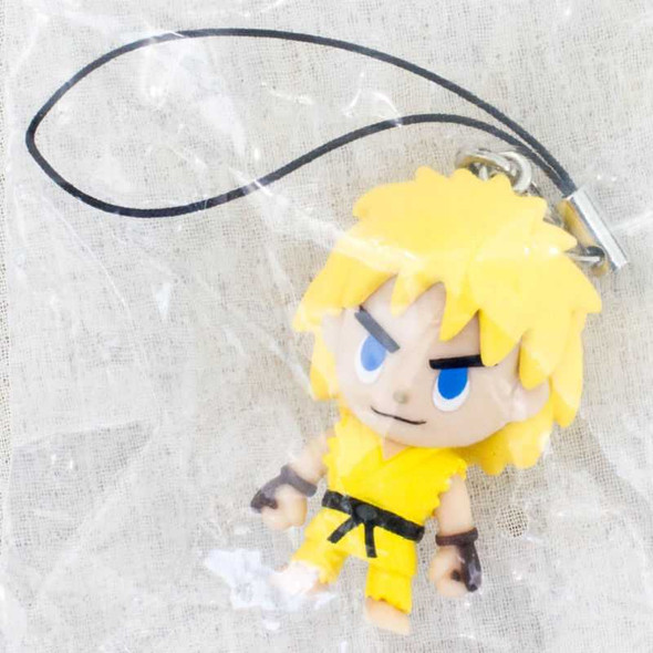 Street Fighter 2 Ken Another ver. Character Strap Figure Capcom JAPAN GAME Japanimedia Store FRONT