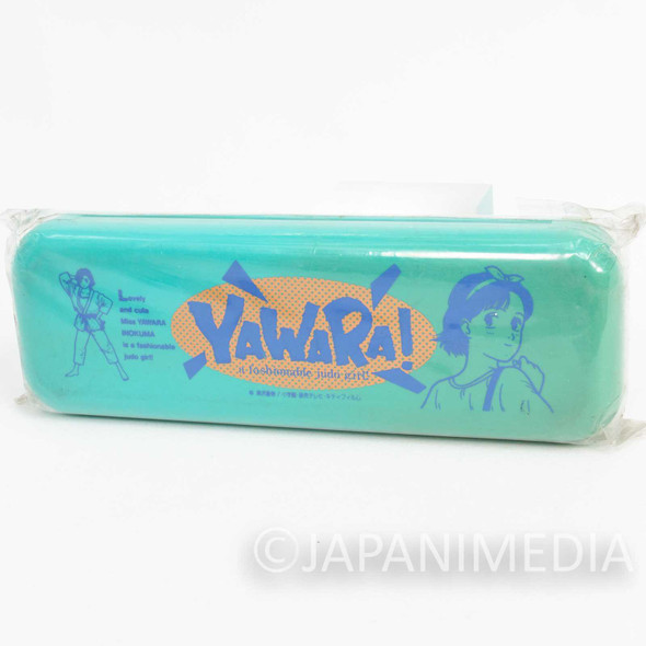 Retro RARE YAWARA Plastic Pen Case Naoki Urasawa JUDO MANGA JAPAN 2 Japanimedia Store FRONT