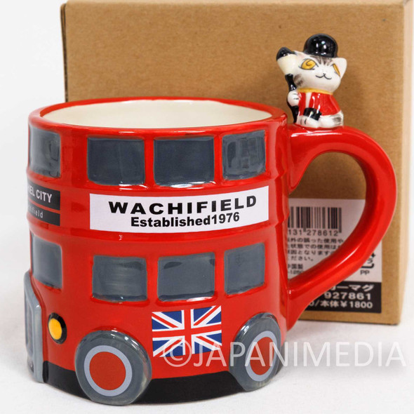 Wachifield Cat Double-decker Bus Mug JAPAN Japanimedia Store FRONT