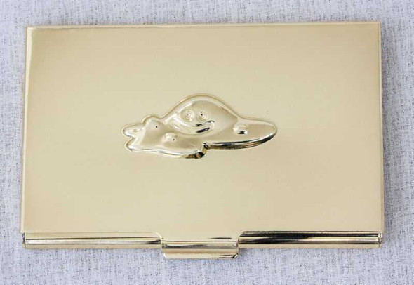 Dragon Quest Monster Liquid Metal Slime Gold Card Case JAPAN GAME HAGURE Japanimedia Store FRONT