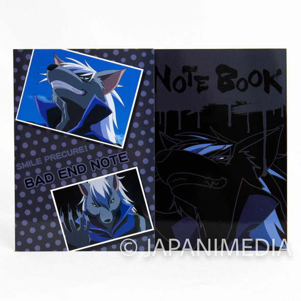 Smile PreCure! Wolfrun Mini NoteBook 2pc Set JAPAN ANIME Japanimedia Store FRONT