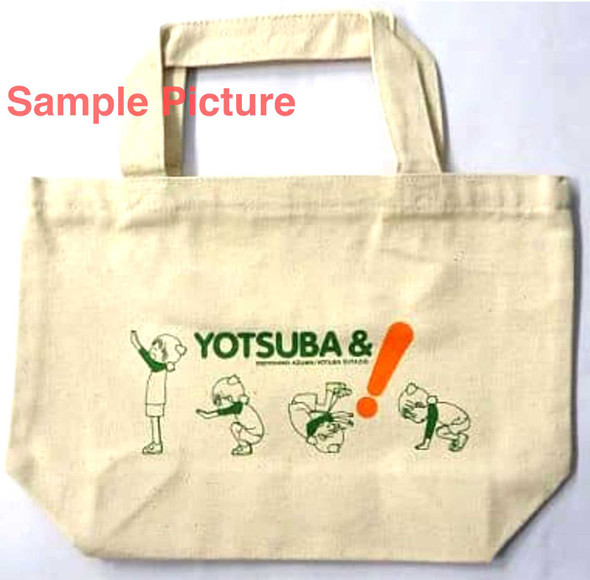 Yotsuba& Tote Bag Yotsuba Forward Rotation JAPAN Japanimedia Store FRONT