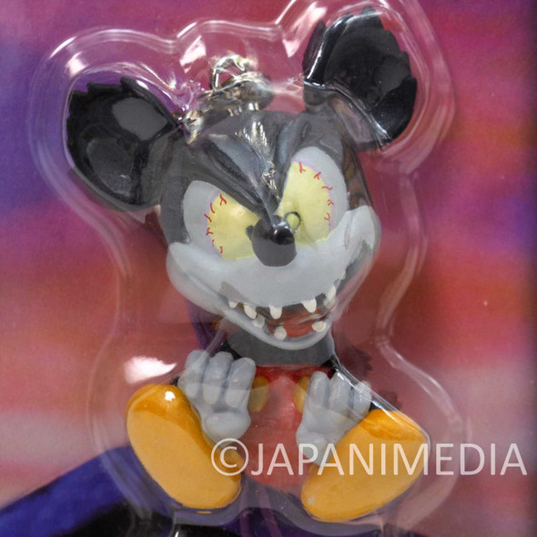 Disney Mickey Mouse Runaway Brain Figure Strap RUN'A JAPAN Japanimedia Store FRONT