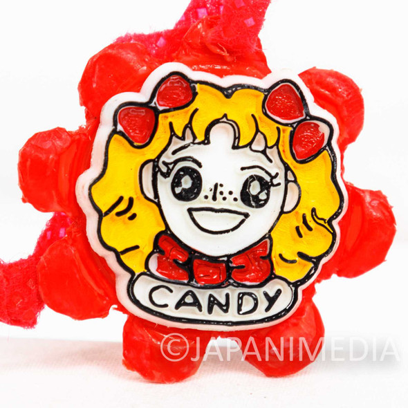 Retro RARE! Candy Candy Mascot Charm Strap POPY Japanimedia Store FRONT