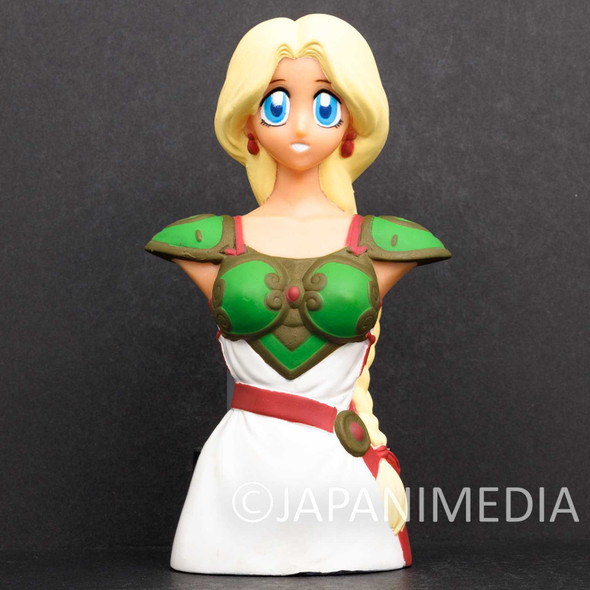 Retro RARE Legend of Valkyrie Bust Figure Coin Bank Namco Japanimedia Store FRONT