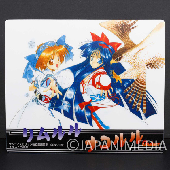 Samurai Shodown Nakoruru & Rimururu Mouse Pad #1 SNK SPIRITS Japanimedia Store FRONT