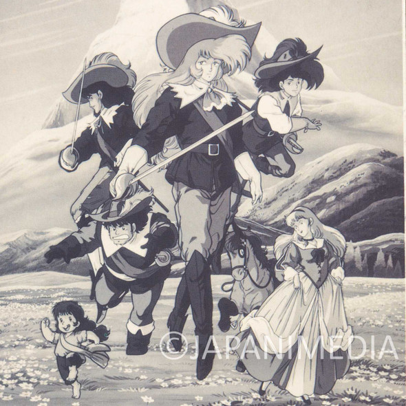 Anime Sanjushi Aramis Notebook Movic / The Three Musketeers Japanimedia Store