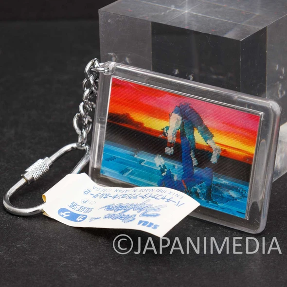 Virtua Fighter Hologram Picture Plate Keychain SEGA / JAPAN GAME Japanimedia Store FRONT