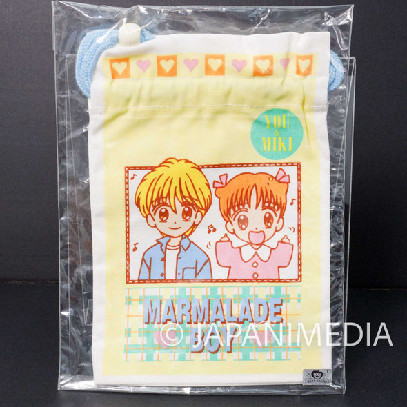 Marmalade Boy Drawstring Bag Pouch TOEI Japanimedia Store FRONT