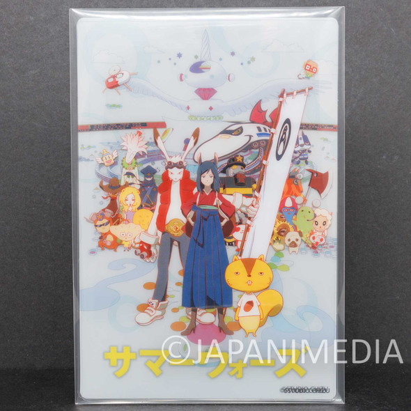 Summer Wars Visual Clear Card Japanimedia Store FRONT