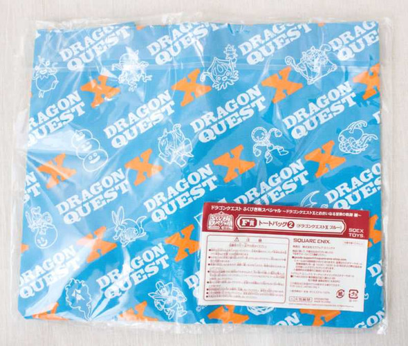 Dragon Quest Monsters Tote Bag Light Blue JAPAN ANIME MANGA GAME Japanimedia Store FRONT