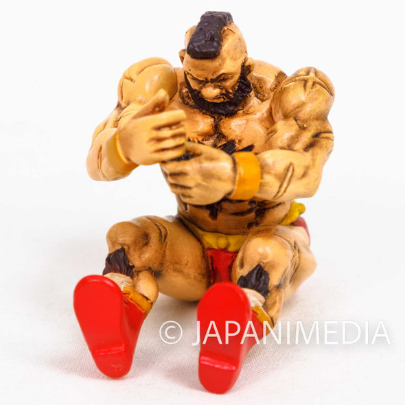 [Self Repainted] Street Fighter II ZANGIEF Spinning Piledriver Figure Pen Holder Japanimedia Store FRONT