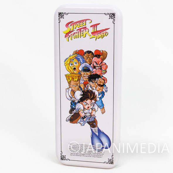 Retro RARE Street Fighter 2 Turbo Can Pen Case Capcom Japanimedia Store FRONT