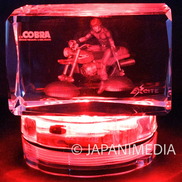 Space Adventure Cobra COBRA Crystal Decoration + LED Light Japanimedia Store FRONT