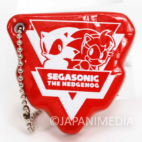 Retro RARE! Sonic The Hedgehog Squeeze Mascot Ballchain SEGA 1993 Japanimedia Store FRONT