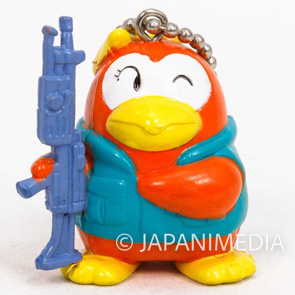 Retro RARE! Parodius Ohana-chan Figure Ballchain /KONAMI Yume Penguin Monogatari Japanimedia Store FRONT